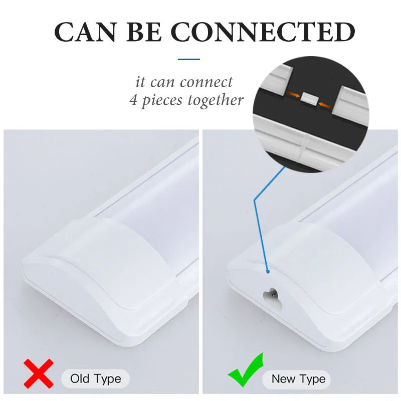 LED Cabinet Lights A85-220V 10w 20w Kitchen Under Cabinet Lamp With 1.8m Switch Line for Home Bedroom Indoor Super Bright Lamps