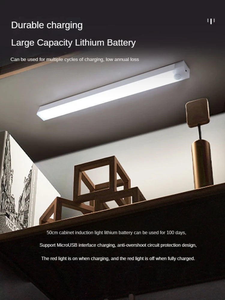 PIR Motion Sensor LED Lights Battery-Light For Home-Portable Indoor Lighting Tubes(Bulbs)
