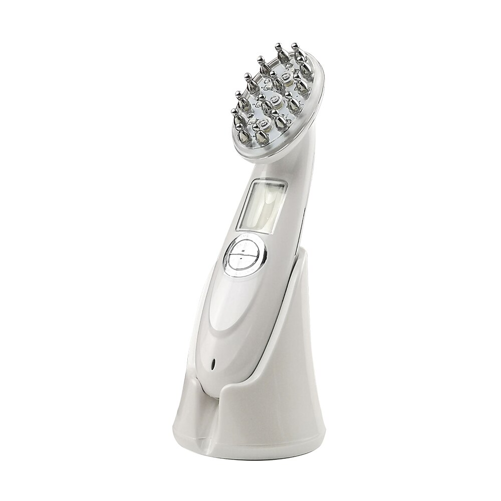 Electric Laser Hair Growth Comb Infrared EMS RF Vibration Massager Microcurrent - Hair Care, Hair Regrowth